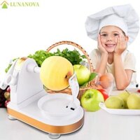 Máy gọt vỏ trái cây quay tay LUNANOV, có cốc hút bằng tay Máy gọt vỏ khoai tây, Nhà hàng cắt trái cây hiệu quả bằng nhựa ổn định