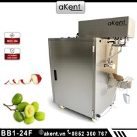 Máy gọt vỏ trái cóc trái táo bán tự động giữ bằng lực hút BB1-24F