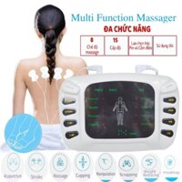 Máy hai lỗ 309B + 8 cặp miếng vá (túi OPP) châm cứu bấm huyệt xung điện toàn thân đa năng PVN6724