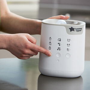 Máy hâm bình và túi trữ sữa tiện lợi Tommee Tippee All in One