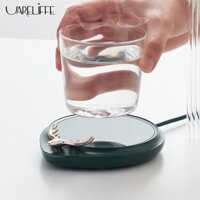 Máy hâm nóng cốc Mini Uareliffe 220V Đế lót ly sưởi ấm