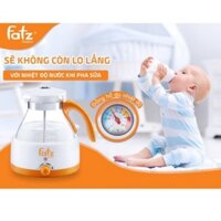 Máy hâm nước pha sữa có nhiệt kế 800ml Fatzbaby FB3005SL chính hãng BH 12th