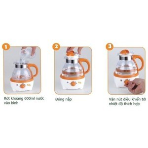 Máy hâm nước pha sữa Fatzbaby FB3009SL (có Nhiệt Kế)