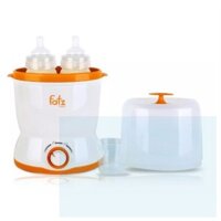 Máy hâm sữa 2 bình cổ rộng đa năng cao cấp Fatz baby FB3019SL