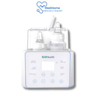 Máy hâm sữa bình đôi BioHealth BH9100 tiện lợi và an toàn cho bé - Bảo hành 1 năm - MediHome