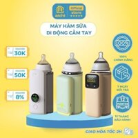 Máy Hâm Sữa Cầm Tay Không Dây Tích Điện Cho Bé, Máy Ủ Ấm Sữa Có Đèn Báo Ban Đêm, Làm Nóng Sữa Nhanh - Aichi House