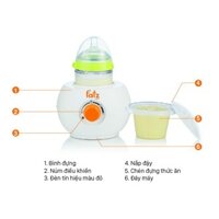 Máy hâm sữa cho bình cổ siêu rộng FatzBaby FB3027SL