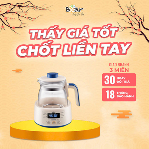 Máy hâm sữa đa năng Bear D12D1