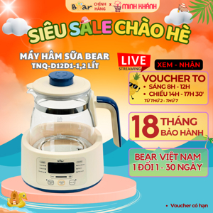 Máy hâm sữa đa năng Bear D12D1