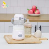Máy hâm sữa di động không dây MOAZ BÉBÉ MB-069 MB069 (Tặng 4 cổ nối bình sữa)/ Máy tiệt trùng núm ti giả tia UVC MB045