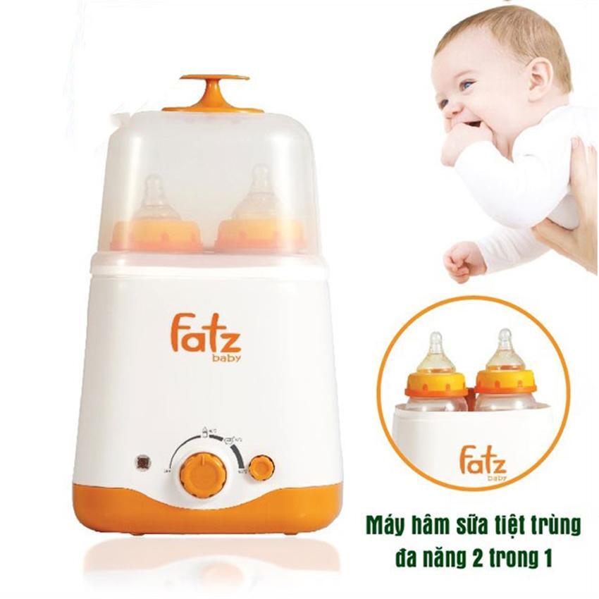 Máy hâm sữa điện tử 2 bình Fatzbaby FB3018SL
