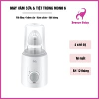 Máy hâm sữa, rã đông sữa, tiệt trùng bình sữa Mono 6 Fatz Baby - Bảo hành 12 tháng