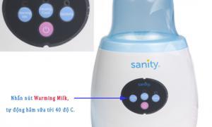 Máy hâm sữa Sanity S6304