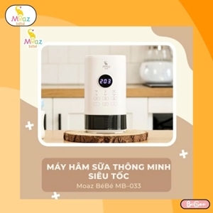Máy hâm sữa thông minh siêu tốc Moaz Bébé MB-033