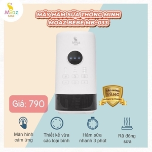 Máy hâm sữa thông minh siêu tốc Moaz Bébé MB-033