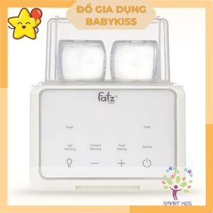 Máy hâm sữa tiệt trùng 2 bình điện tử Duo 3 Plus Fatz FB3094TK