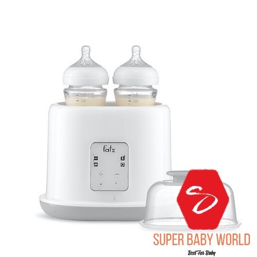 Máy hâm sữa tiệt trùng Fatzbaby DUO2 FB3223SL - 2 bình điện tử