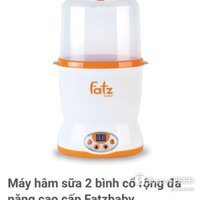 Máy hâm sữa tiệt trùng hơi nước FB3018SL FATZ mua mới 655k pass 350k