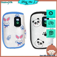 Máy Hâm sữa , ủ sữa di động 🌏FREE SHIP🌎 silin Màn Hình Kỹ Thuật Số Cho Xe Đẩy Em Bé