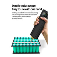 Máy hàn cell pin cầm tay màn hình LCD pin 5000mAh