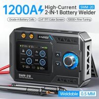 Máy hàn điểm mini cầm tay FNIRSI® SWM-20 1200A Dual-Pulse 2-in-1 Portable Battery Spot Welder