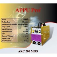 Máy Hàn Điện Tử Boss 200A (B040) - Mày Hàn Boss Chính hãng