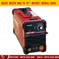 Máy hàn điện tử Btec MMA 300 ,hàn que liên tục 3.2 ly ,có đồng hồ hiển thị , Harden Tools