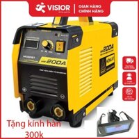 Máy hàn điện tử Hồng Ký 200A, hàn que sắt - inox 1.6 mm - 3.2 mm