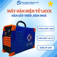 Máy Hàn Điện Tử LC180 Máy Hàn Que Inverter 180A Máy Hàn  Mini Máy Hàn Sắt, Thép, Inox Máy Hàn