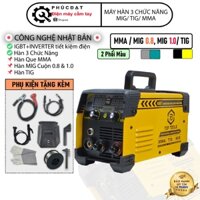 Máy hàn điện tử MIG-650, Máy hàn 3 chức năng: Hàn Que, Hàn TIG, Hàn MIG, Máy Hàn Đa Năng Với Nhiều Chế Độ Hàn