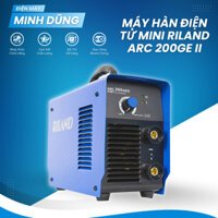 Máy Hàn Điện Tử Mini Riland ARC 200GE II Hàng Chính Hãng, Máy Hàn Que Thiết Kế Nhỏ Gọn, Chế Độ Bảo Vệ Quá Tải, Quá Nhiệt