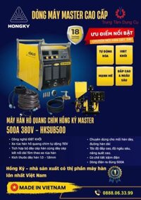 Máy hàn hồ quang chìm MIG Inverter 500 Ampe HKSUB500