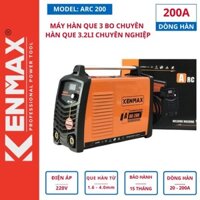 Máy hàn Kenmax  ARC 200- 3 bo mạch chuyên hàn que 3.2li chuyên nghiệp
