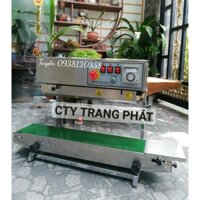 Máy hàn miệng túi dạng đứng. Đóng gói bao bì chứa nước, cà phê, trà, hóa mỹ phẩm