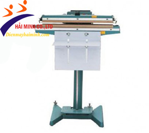 Máy hàn miệng túi dập chân có giá đỡ hàng Việt Nam PFS 350
