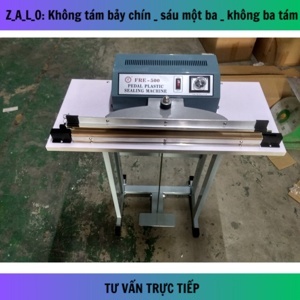 Máy hàn miệng túi dập chân FRE- 700