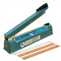 Máy hàn miệng túi dập tay FPS-300 Vĩnh khang shop Biến áp xung 400W 300x2m vỏ sắt sơn tĩnh điện