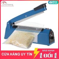 Máy hàn miệng túi nilon dập tay, Máy hàn miệng túi cao cấp, Chiều dài đường hàn 200mm