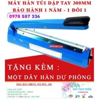 Máy hàn miệng túi nilon PFS-300 hàn nhiệt nhanh, đa dạng loại túi