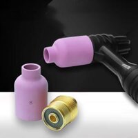 máy hàn mig cũ Phụ kiện súng hàn hồ quang Argon QQ300 với đầu nối bộ lọc màn hình lưới dẫn chất lỏng qq300 miệng sứ cốc sứ 6 #8 #12 # han co2 han mag Phụ kiện máy hàn