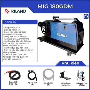 Máy hàn Mig Riland 180GDM Inverter