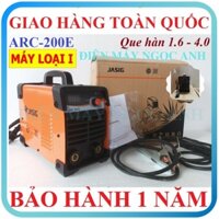 Máy hàn mini điện tử hàn que thiết sắt loại tốt siêu nhỏ cầm tay JASIC ARC 200E chính hãng hồng ký mig