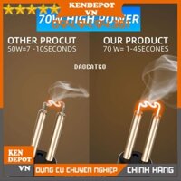 Máy hàn nhựa cầm tay mỏ hàn ghim nhựa dụng cụ sửa chữa xe ô tô bị nứt vỡ nhựa PVC DCG