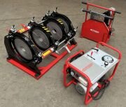 Máy hàn ống HDPE thủy lực Huajin D160