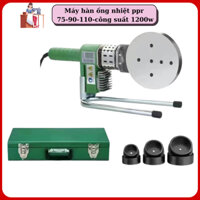 Máy hàn ống nhiệt ppr 75-90-110-công suất 1200w-Dây nguồn chống cháy
