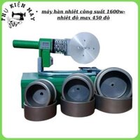 Máy hàn ống nhiệt ppr-75-90-110-cối hàn chống dính-công suất 1600w-dây nguồn chống cháy