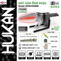 Máy hàn ống nhựa HUKAN G2HN-KIE2000, 1600w, Màn hình LED, TẶNG - KÉO CẮT ỐNG + THƯỚC MT005M Thiết bị xây dựng