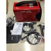 Máy hàn que điện tử Hikari 250A madein Thái lan, màu đỏ, hàn tốt que 4mm.