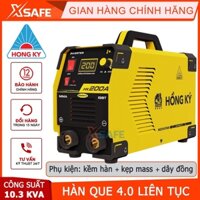 Máy hàn que điện tử Hồng Ký HK 200A IGBT - Hàng chính hãng