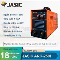 Máy hàn que Jasic ARC 250I Cam kết chính hãng